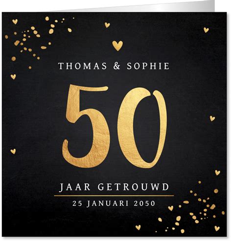 50 jaar kaartje|Kaartje 50 jaar